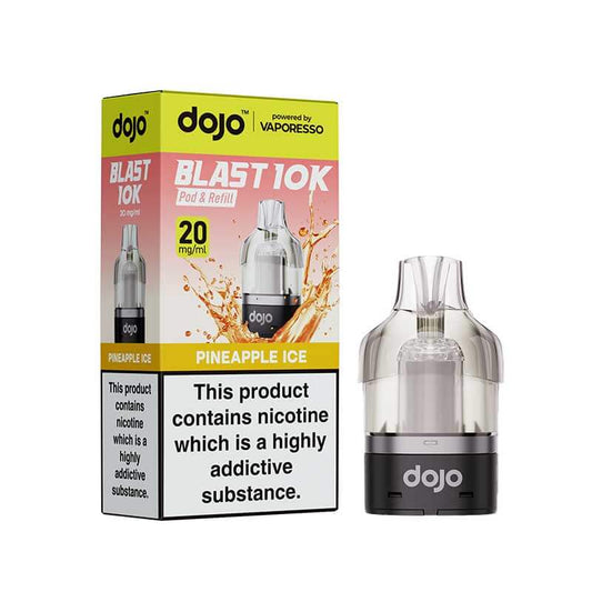 Vaporesso DOJO Blast 10K Pineapple Ice Prefilled Pod & Refill