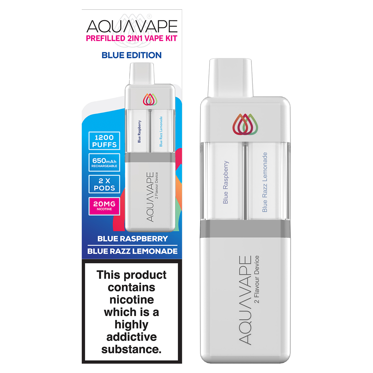Aquavape 2in1 Vape Kit Blue Edition
