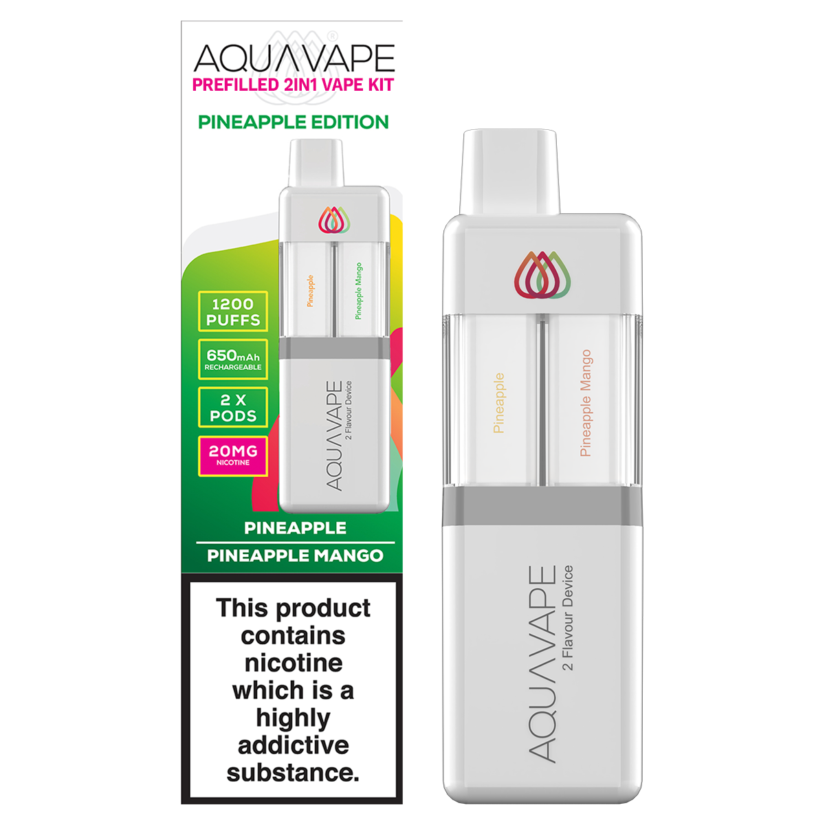 Aquavape 2in1 Vape Kit Pineapple Edition