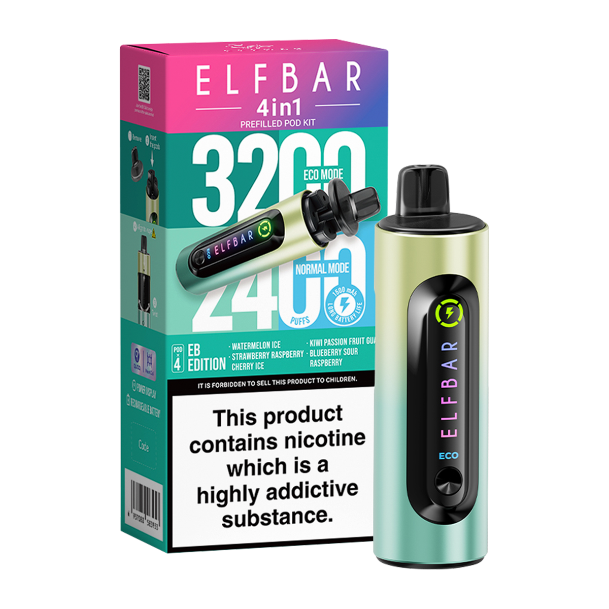 EB Edition Elfbar 4in1 Vape Kit