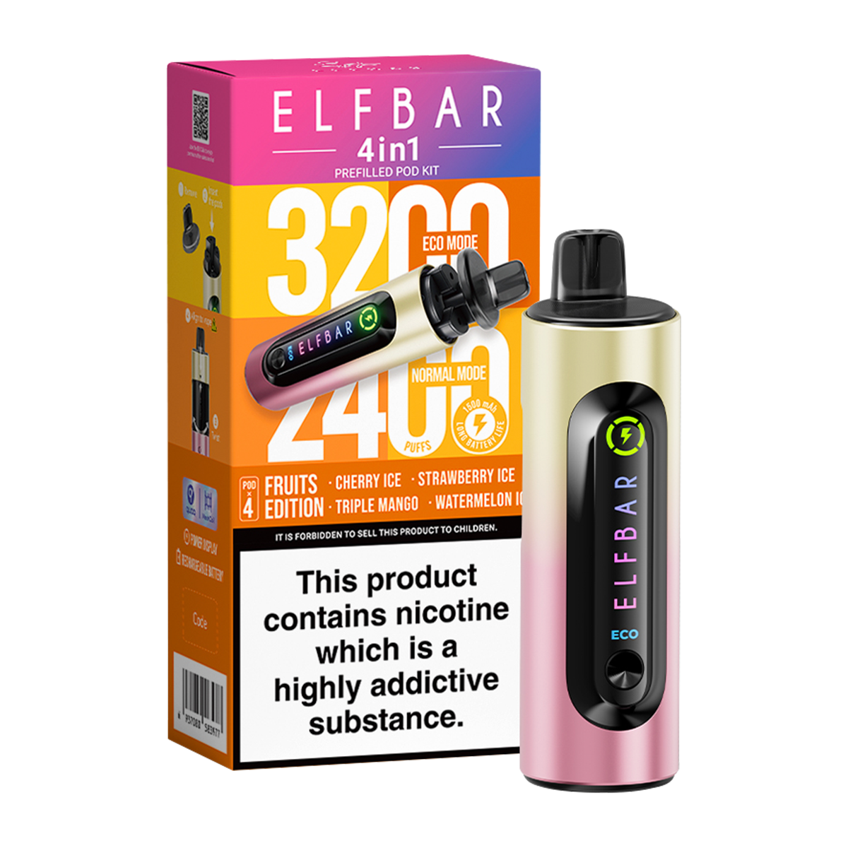 Fruits Edition Elfbar 4in1 Vape Kit