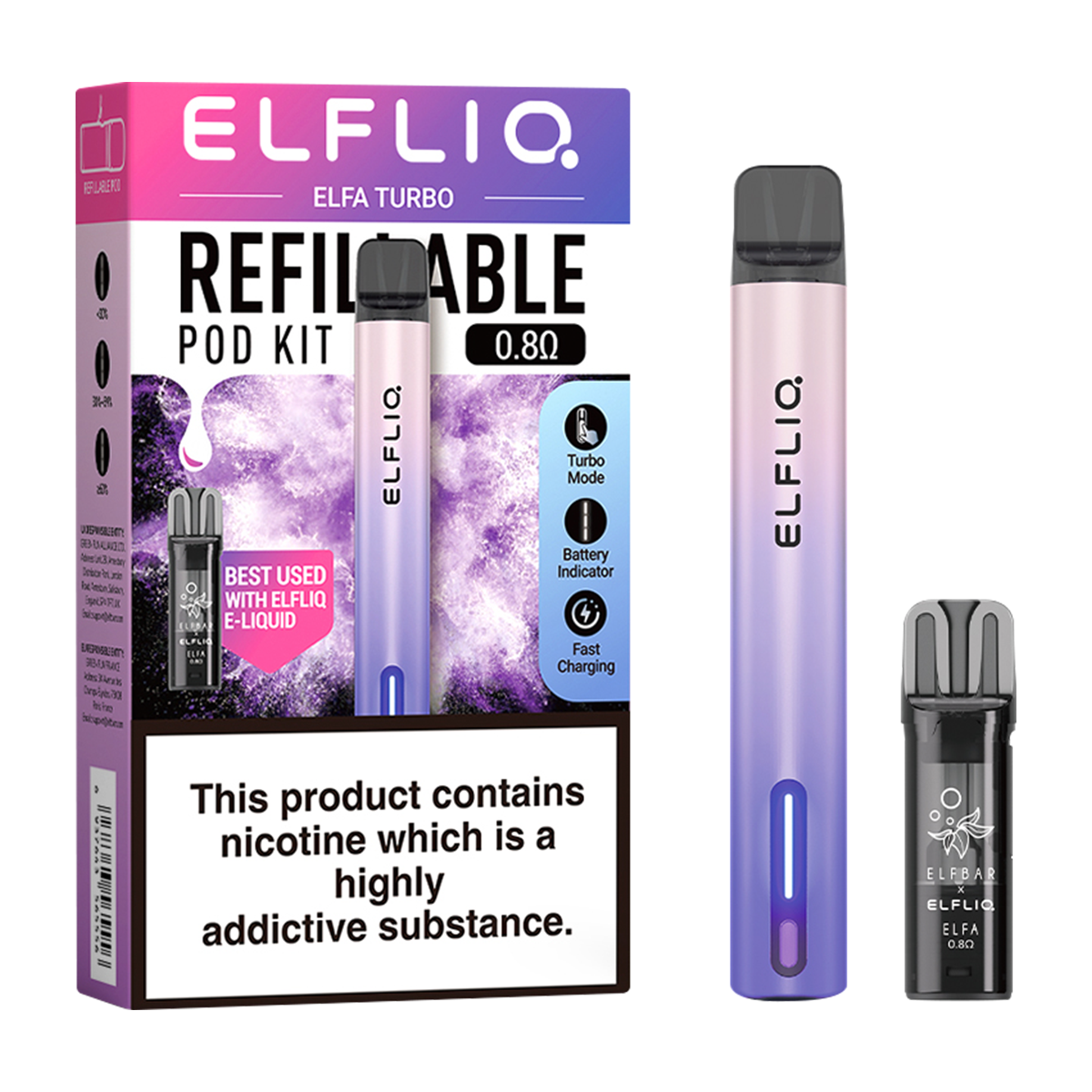 Elfliq Elfa Turbo Pod Kit