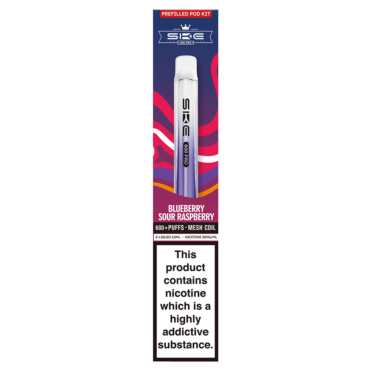 SKE 600 Pro Prefilled Pod Kit