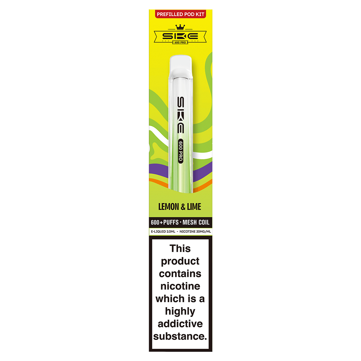 SKE 600 Pro Prefilled Pod Kit