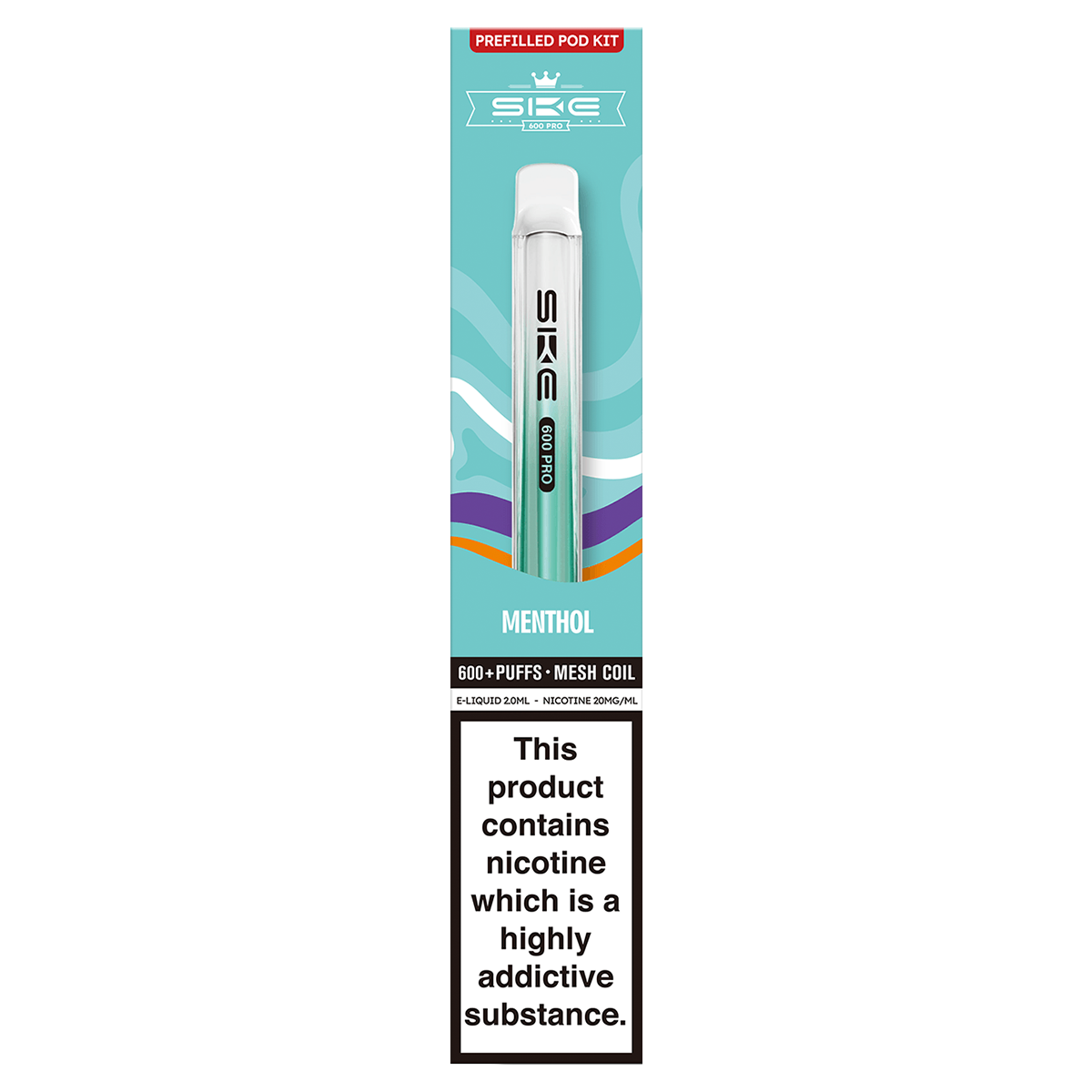 ske 600 pro vape kit menthol