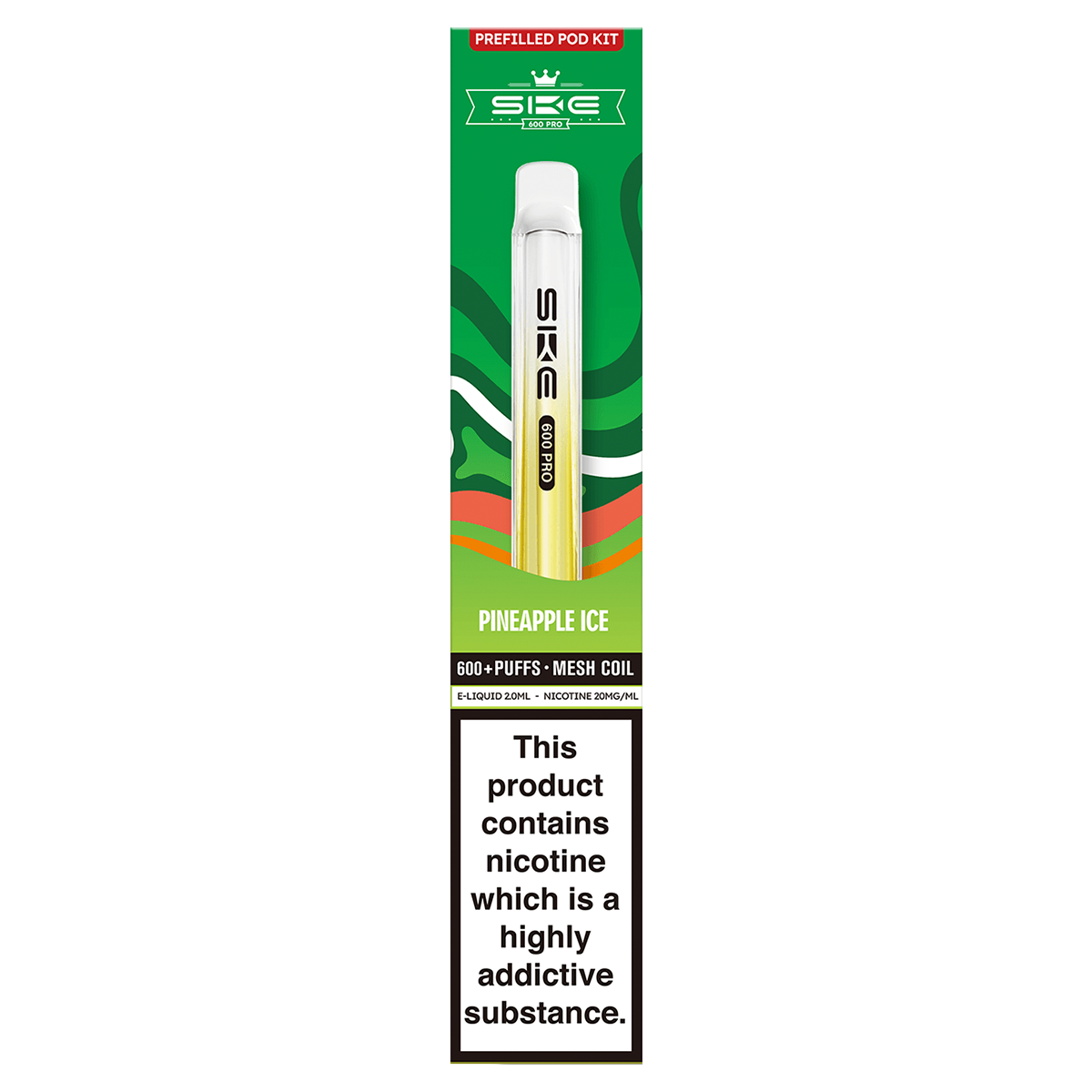 SKE 600 Pro Prefilled Pod Kit