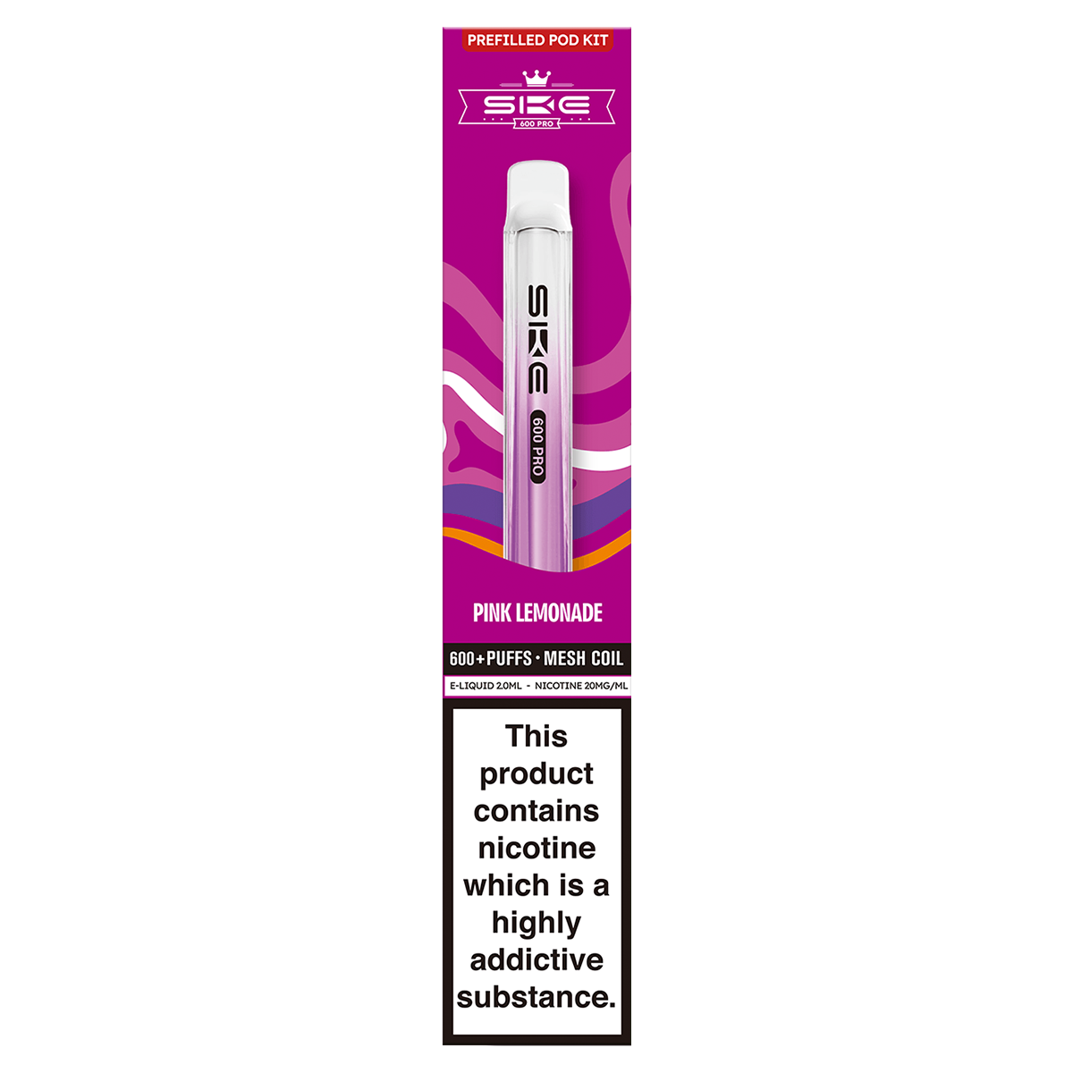 SKE 600 Pro Prefilled Pod Kit