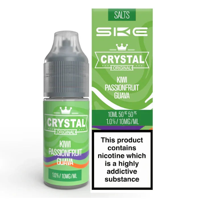 Kiwi Passionfruit Guava Nic Salt By SKE Crystal