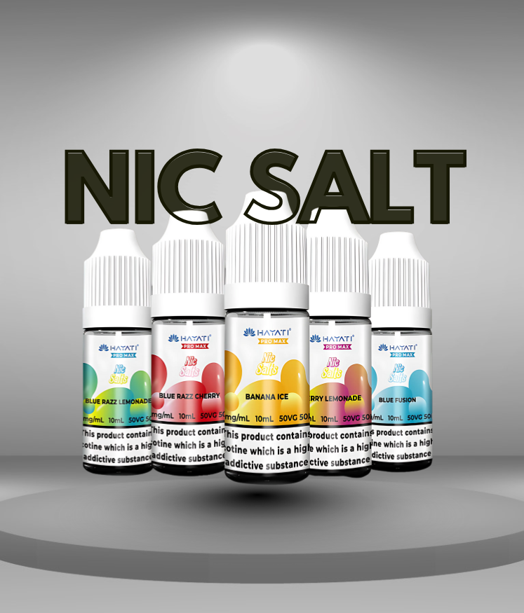 Nicotine Salt e-liquid for smoother, quicker absorption perfect for prefilled pod kits