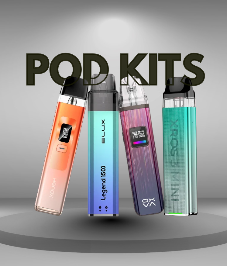 Various Pod Kits Refillable &amp Pre Filled Pod Vape Systems