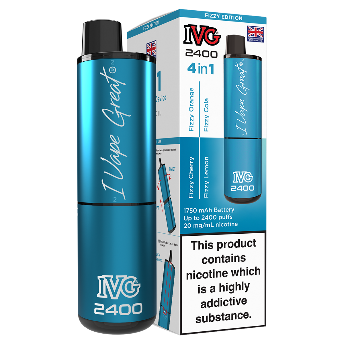 Fizzy Edition IVG 2400 Disposable Device