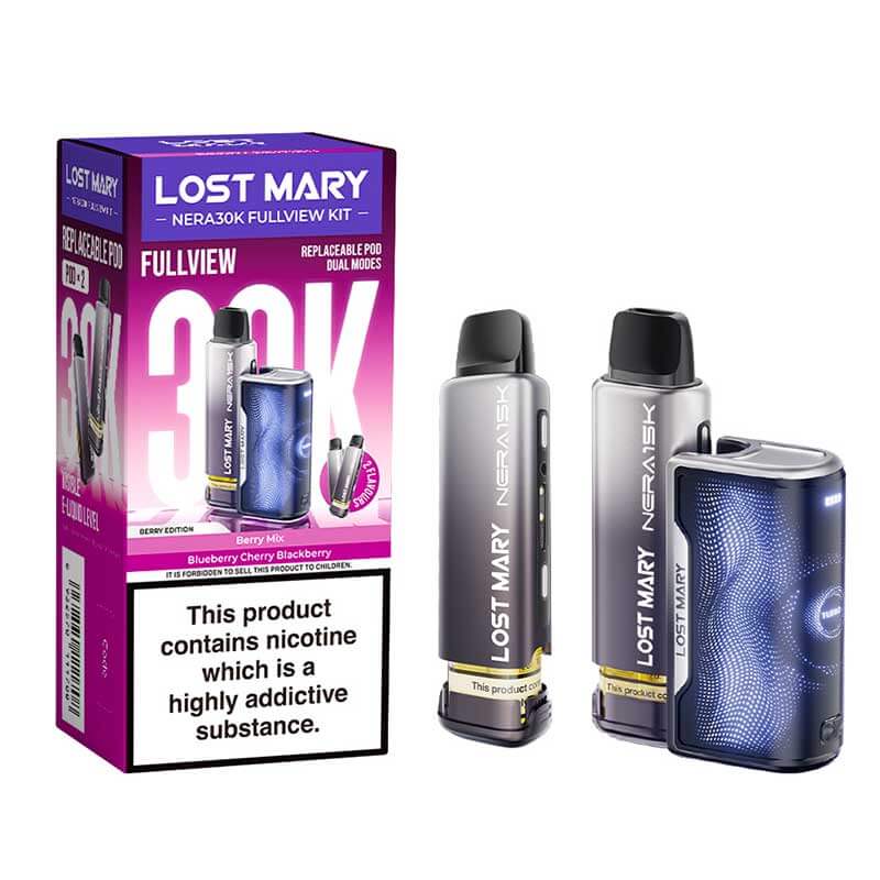 Lost Mary Nera 30K Fullview Prefilled Pod Kit Up to 30,000 Puffs