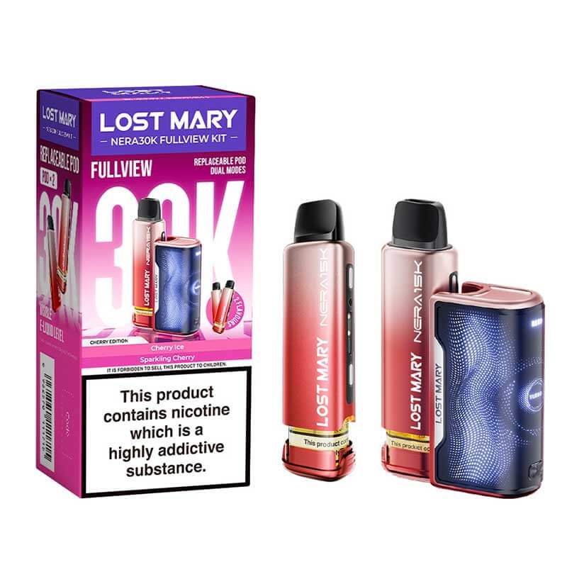 Lost Mary Nera 30K Fullview Prefilled Pod Kit Up to 30,000 Puffs
