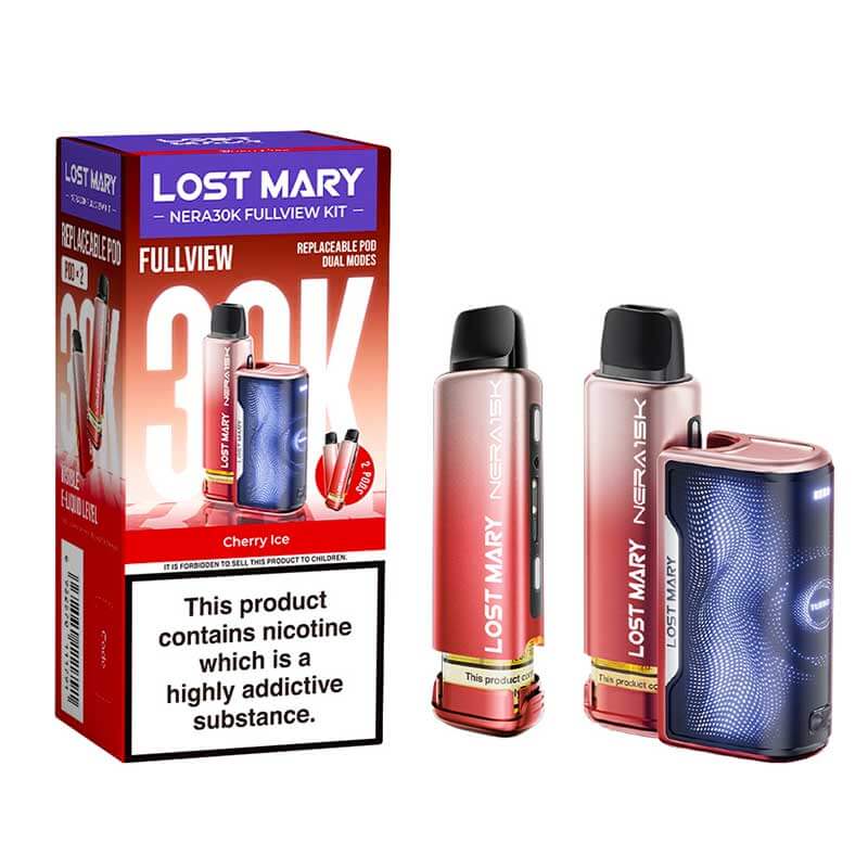 Lost Mary Nera 30K Fullview Prefilled Pod Kit Up to 30,000 Puffs