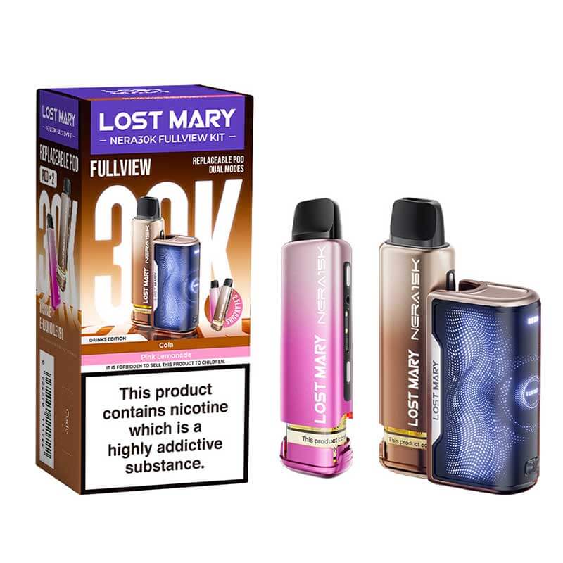 Lost Mary Nera 30K Fullview Prefilled Pod Kit Up to 30,000 Puffs