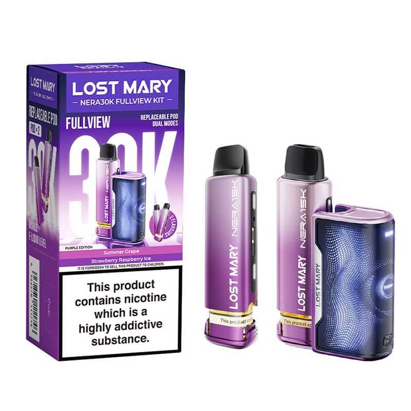 Lost Mary Nera 30K Fullview Prefilled Pod Kit Up to 30,000 Puffs