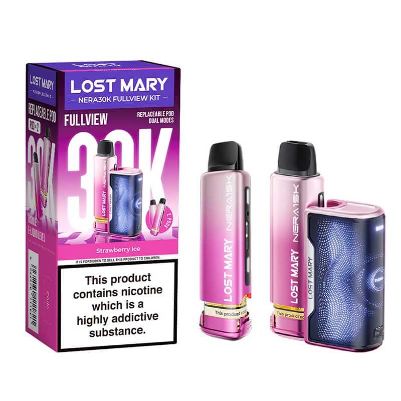 Lost Mary Nera 30K Fullview Prefilled Pod Kit Up to 30,000 Puffs