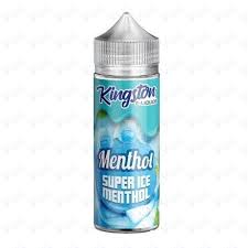 Menthol Super Ice Menthol Kingston 100ML E-Liquid Shortfills