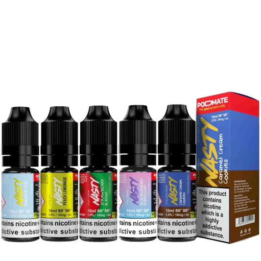 Nasty Juice Podmate 10ml Nic Salts | Mix & Match 5 for £10