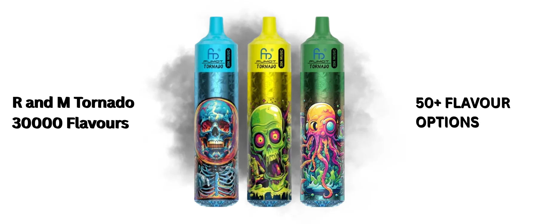 R and M Tornado 30000 Flavours