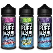 Ultimate Puff Ice Range Shortfill 100ml E-Liquid