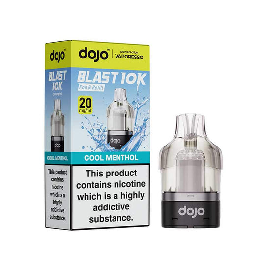 Vaporesso DOJO Blast 10K Cool Menthol Prefilled Pod & Refill