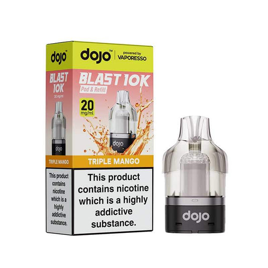 Vaporesso DOJO Blast 10K Triple Mango Prefilled Pod & Refill