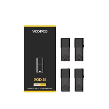 VooPoo Pod-S1 Replacement Pods | Pack Of 4