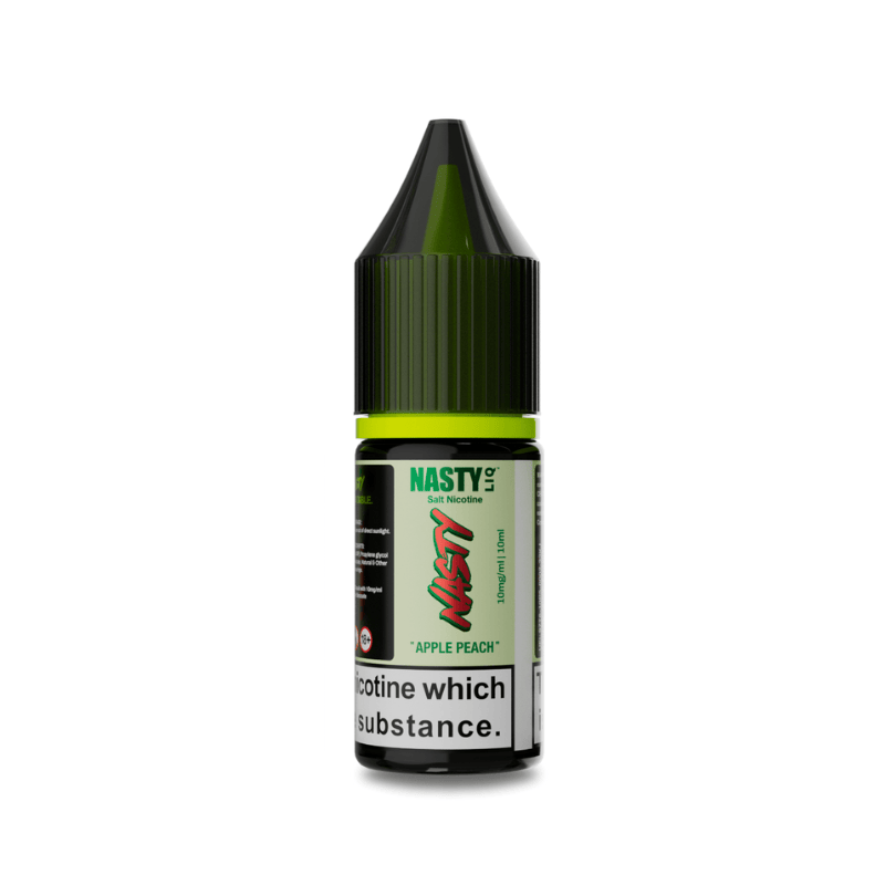 Apple Peach 10ml Nic Salt E-liquid by Nasty