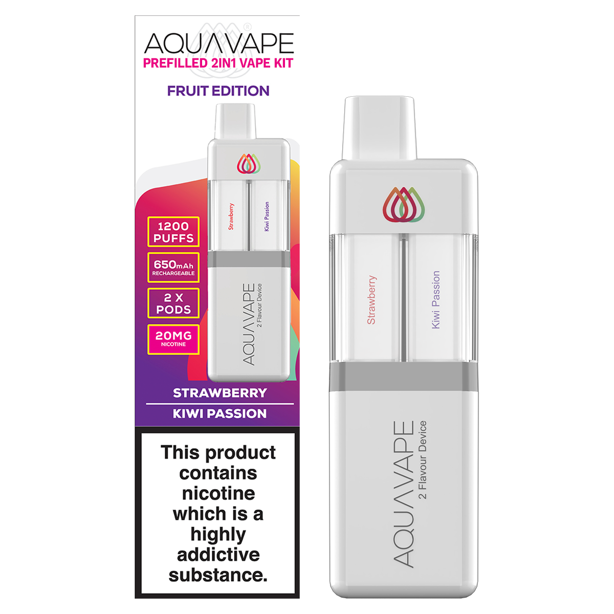 Aquavape 2in1 Vape Kit Fruit Edition