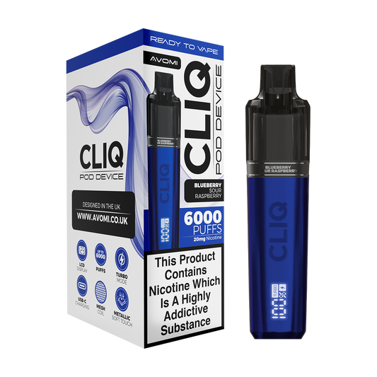 Avomi Cliq 6000 Puff Vape Kit