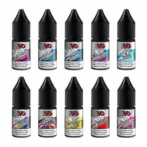 IVG 10ml 50/50 Nic Salt E Liquids