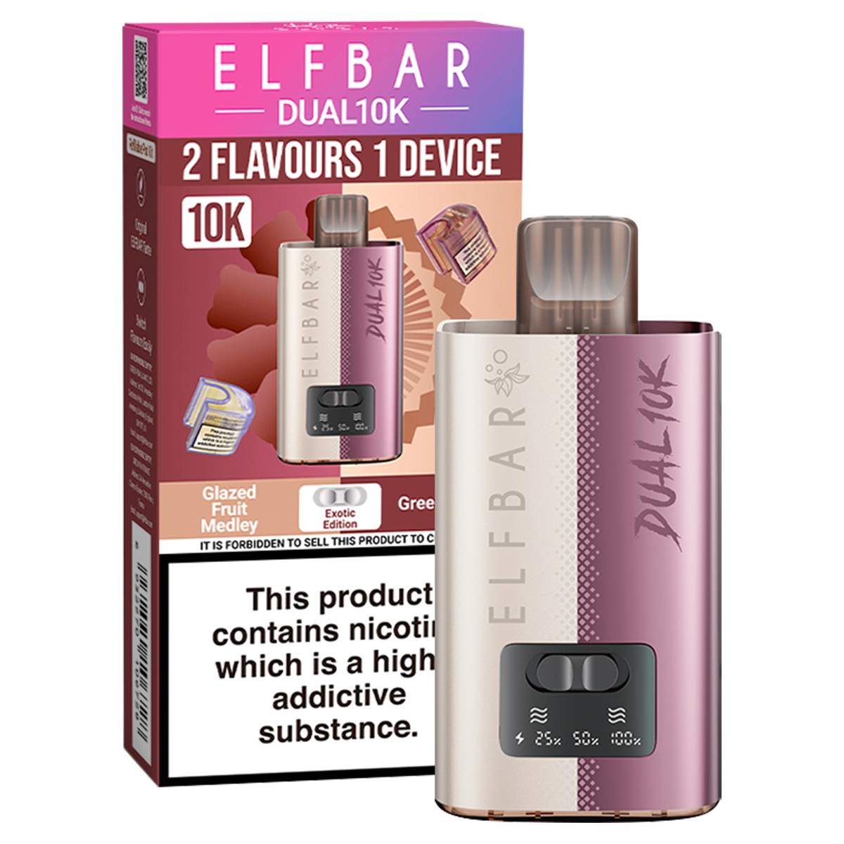 Elfbar Dual 10k Vape Kit Extic Edition