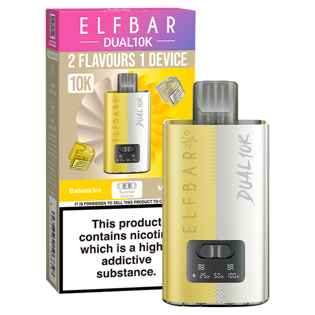 Elfbar Dual 10k Vape Kit Summer Edition