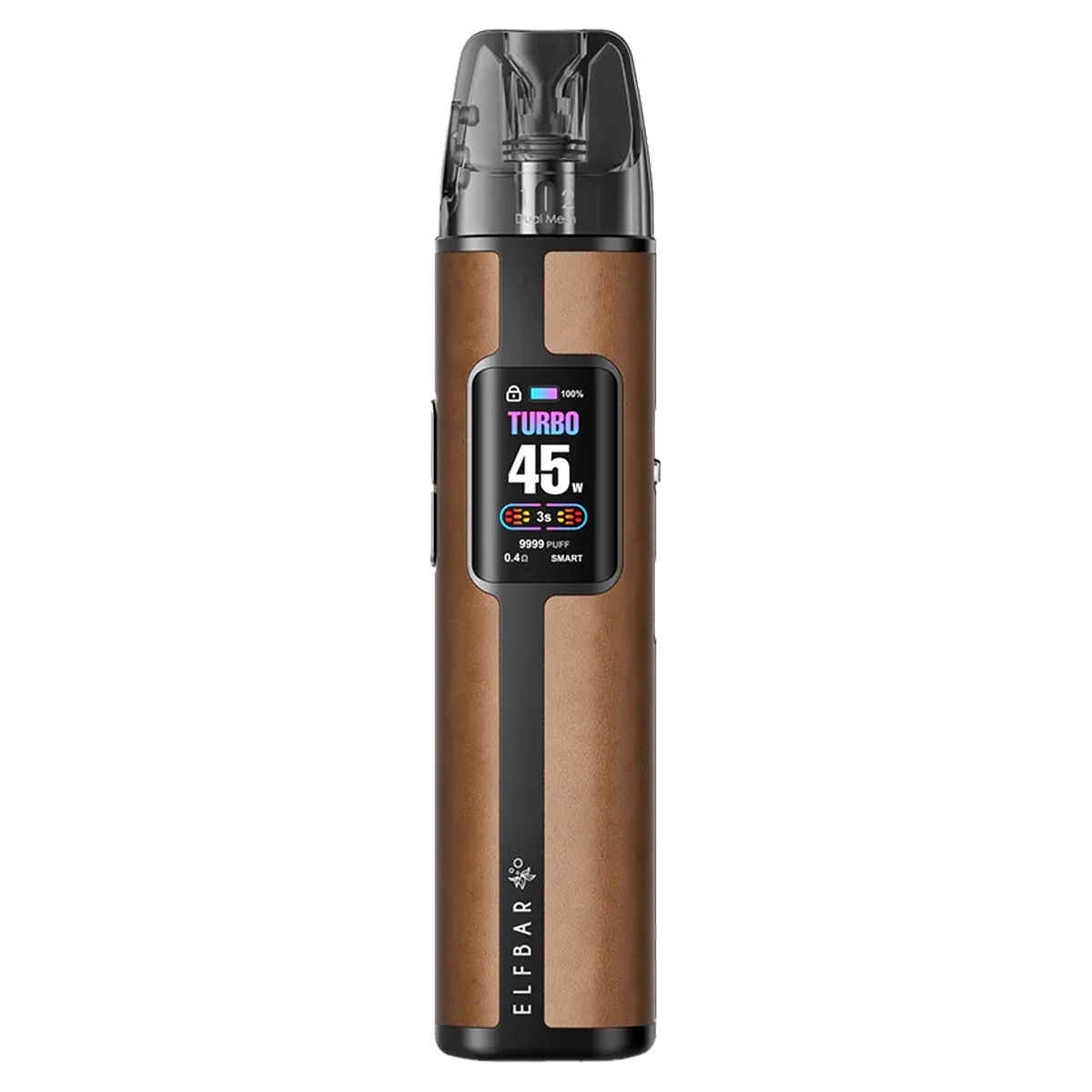 Elfbar Elfx Pro Classic Edition Vape Kit Cowboy Brown 