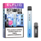elfliq elfa turbo pod kit aurora cyan