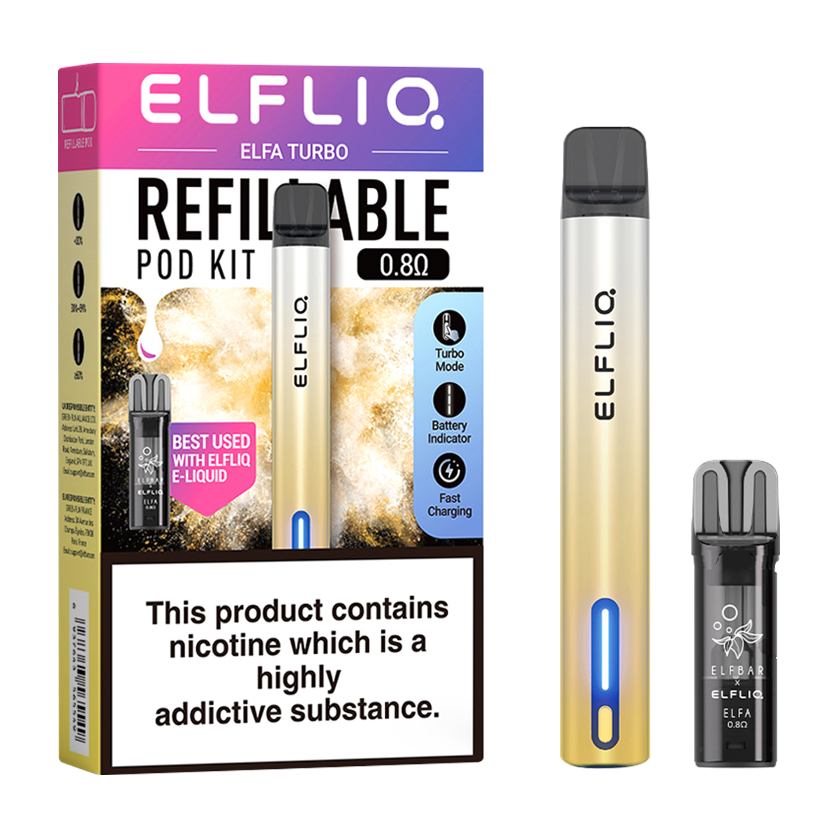 Elfliq Elfa Turbo Pod Kit