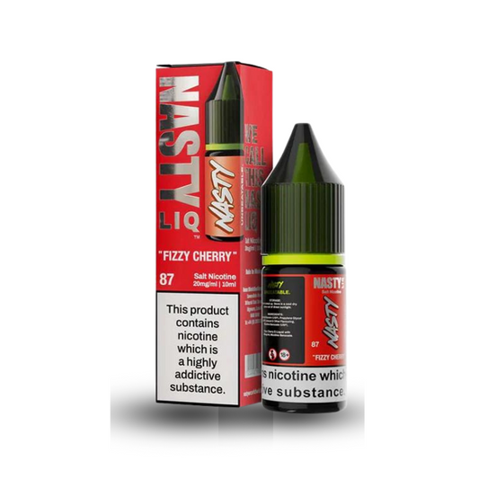 Fizzy Cherry Nic Salt E-liquid by Nasty