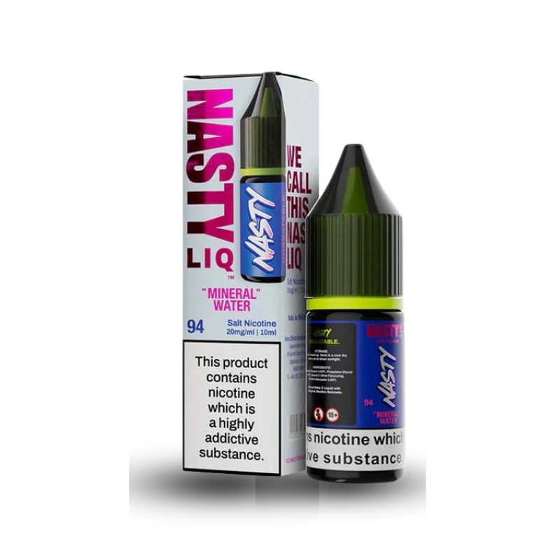 Mineral Water Nic Salt E-liquid by Nasty