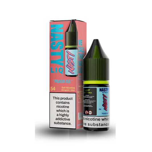 Peach Ice Nic Salt E-liquid by Nasty