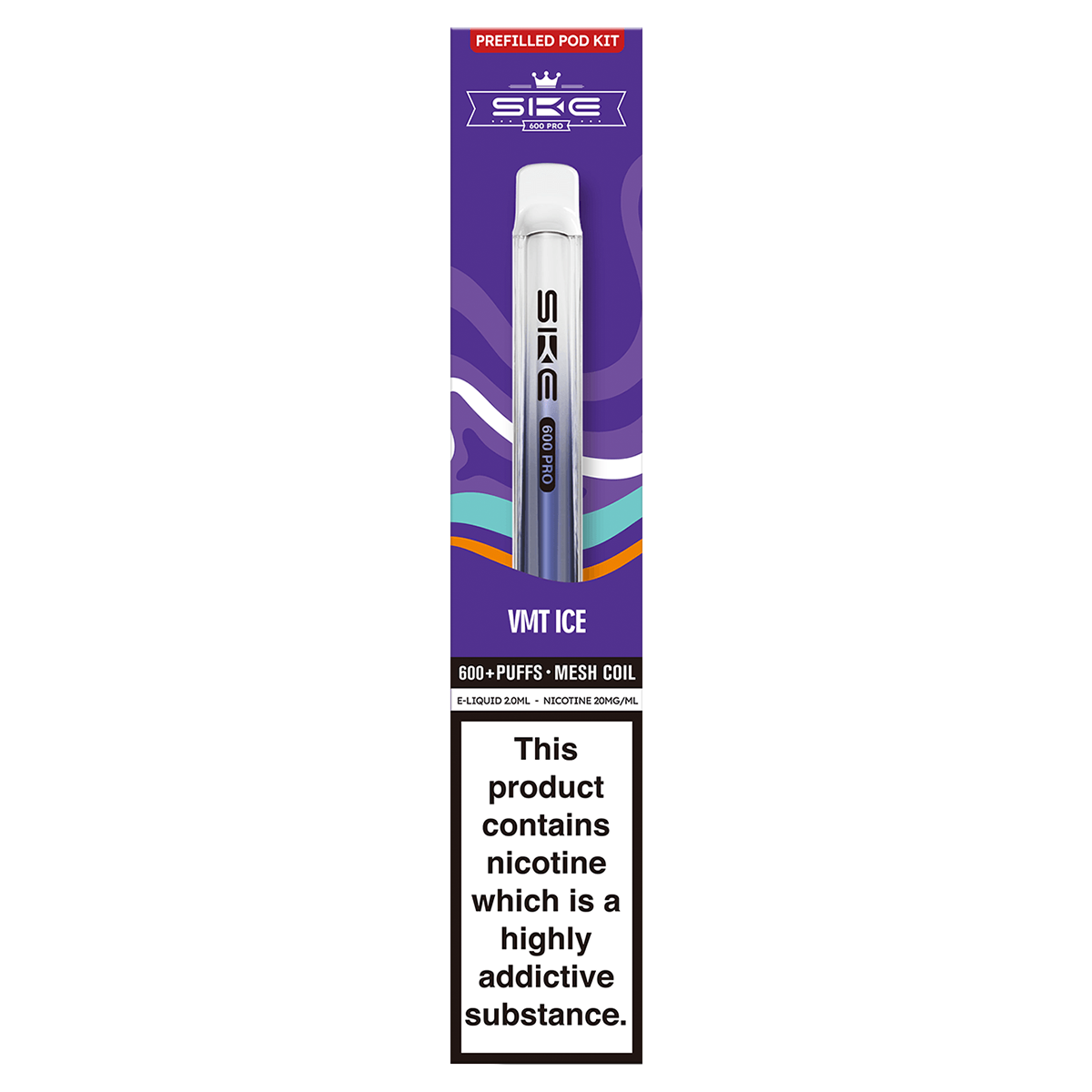 SKE 600 Pro Prefilled Pod Kit