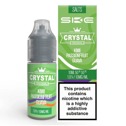 Kiwi Passionfruit Guava Nic Salt By SKE Crystal
