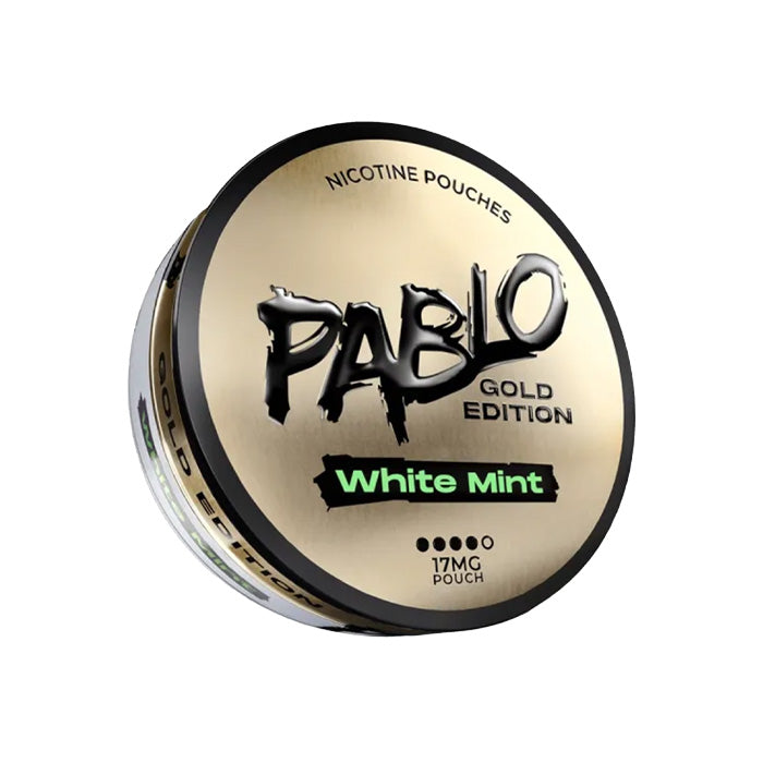 White Mint Pablo Gold Edition Nicotine Pouches