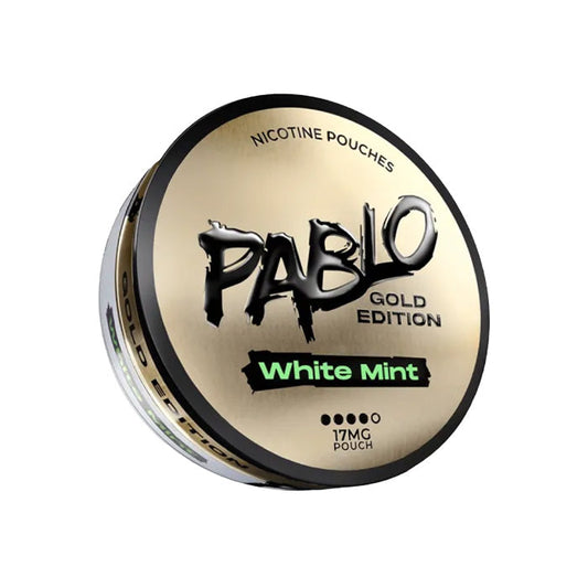 White Mint Pablo Gold Edition Nicotine Pouches